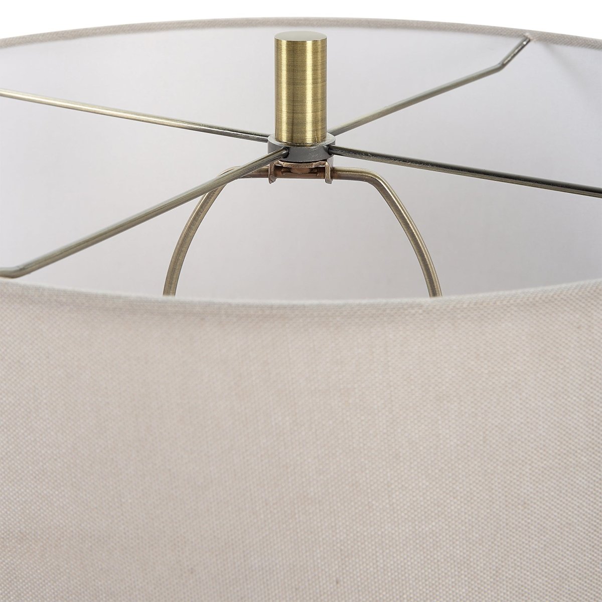 Gorda Bronze Ceramic Table Lamp - Uttermost - Table Lamps by Modest Hut