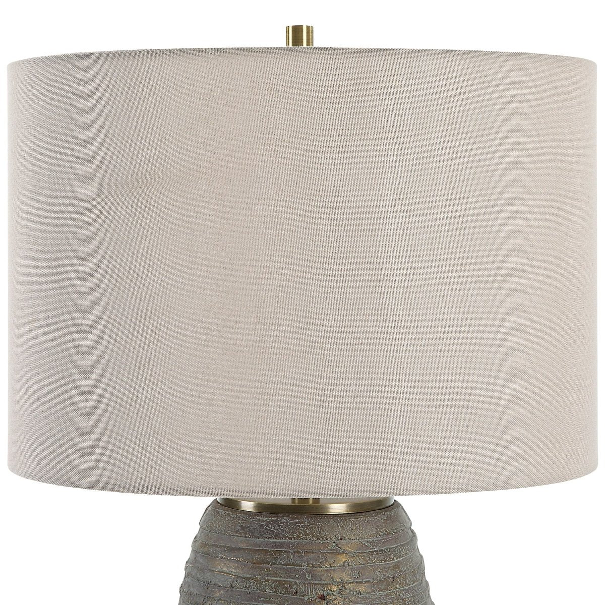 Gorda Bronze Ceramic Table Lamp - Uttermost - Table Lamps by Modest Hut