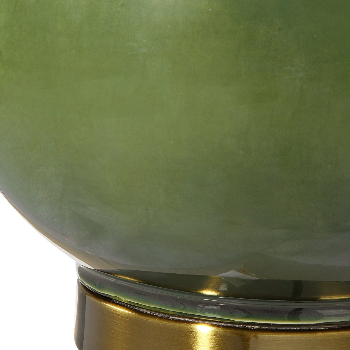 Gourd Green Table Lamp - Uttermost - Table Lamps by Modest Hut