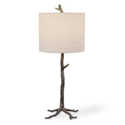 Hand Cast Organic Rustic Lamp - Uttermost - Table Lamps by Modest Hut