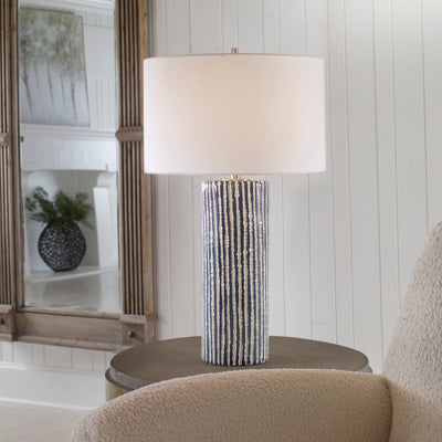 Havana Blue Table Lamp - Uttermost - Table Lamps by Modest Hut