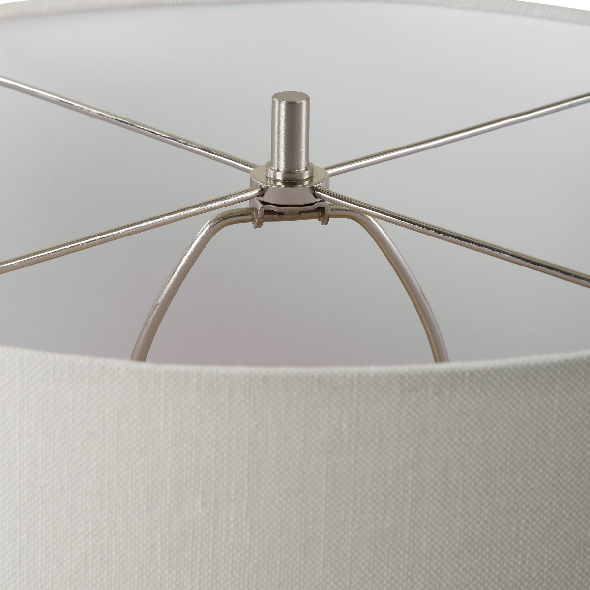 Haven White Glaze Table Lamp - Uttermost - Table Lamps by Modest Hut