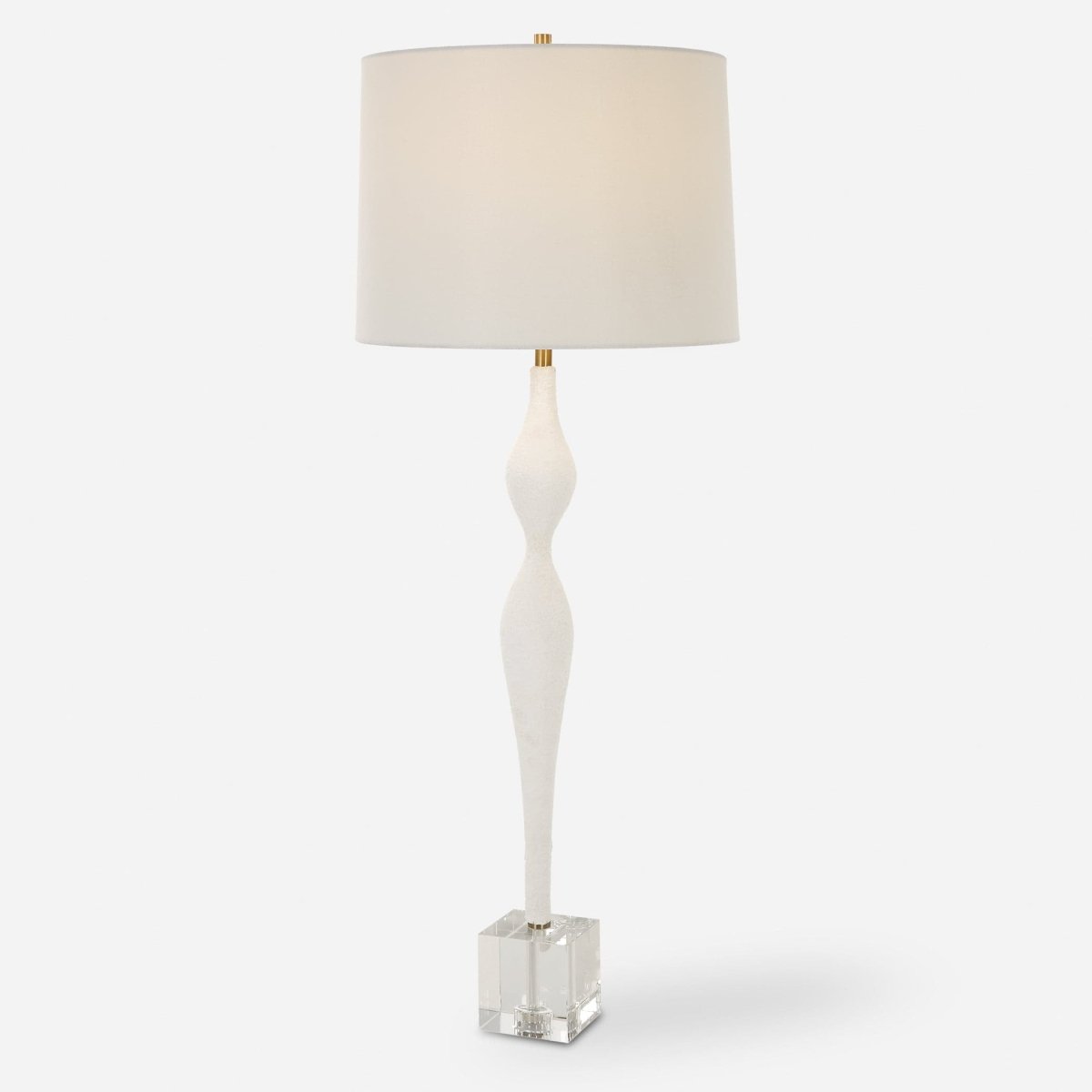 Helena Slender White Table Lamp - Uttermost - Table Lamps by Modest Hut