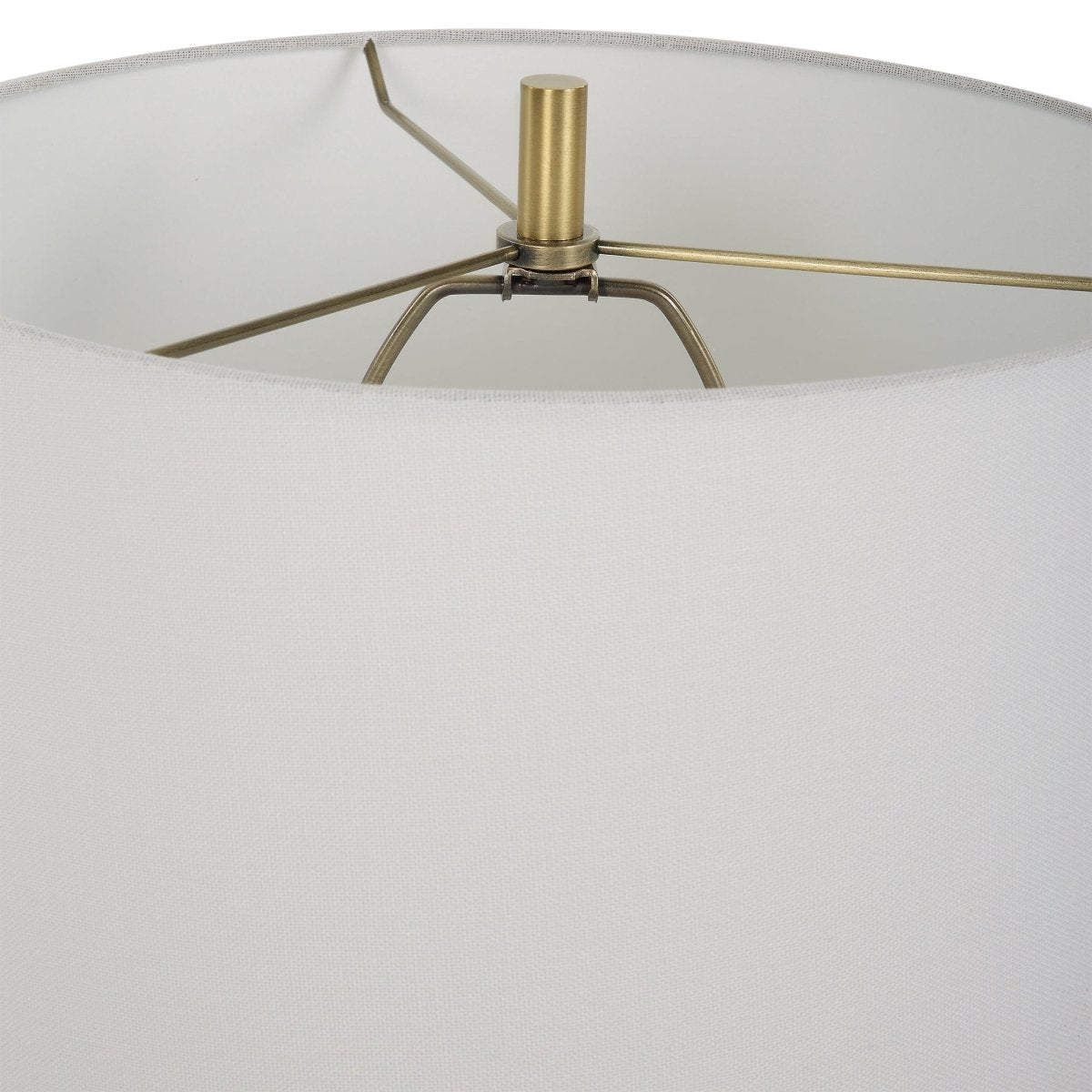 Helena Slender White Table Lamp - Uttermost - Table Lamps by Modest Hut