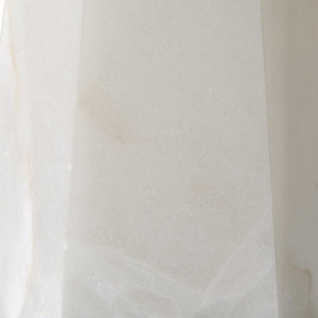Hexagon Marble Accent Lamp - Uttermost - Table Lamps by Modest Hut