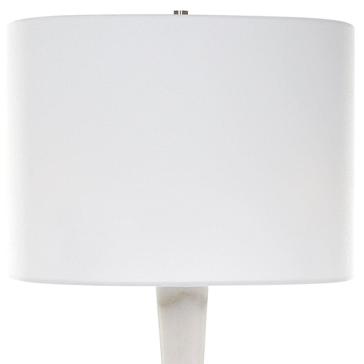 Hourglass White Table Lamp - Uttermost - Table Lamps by Modest Hut