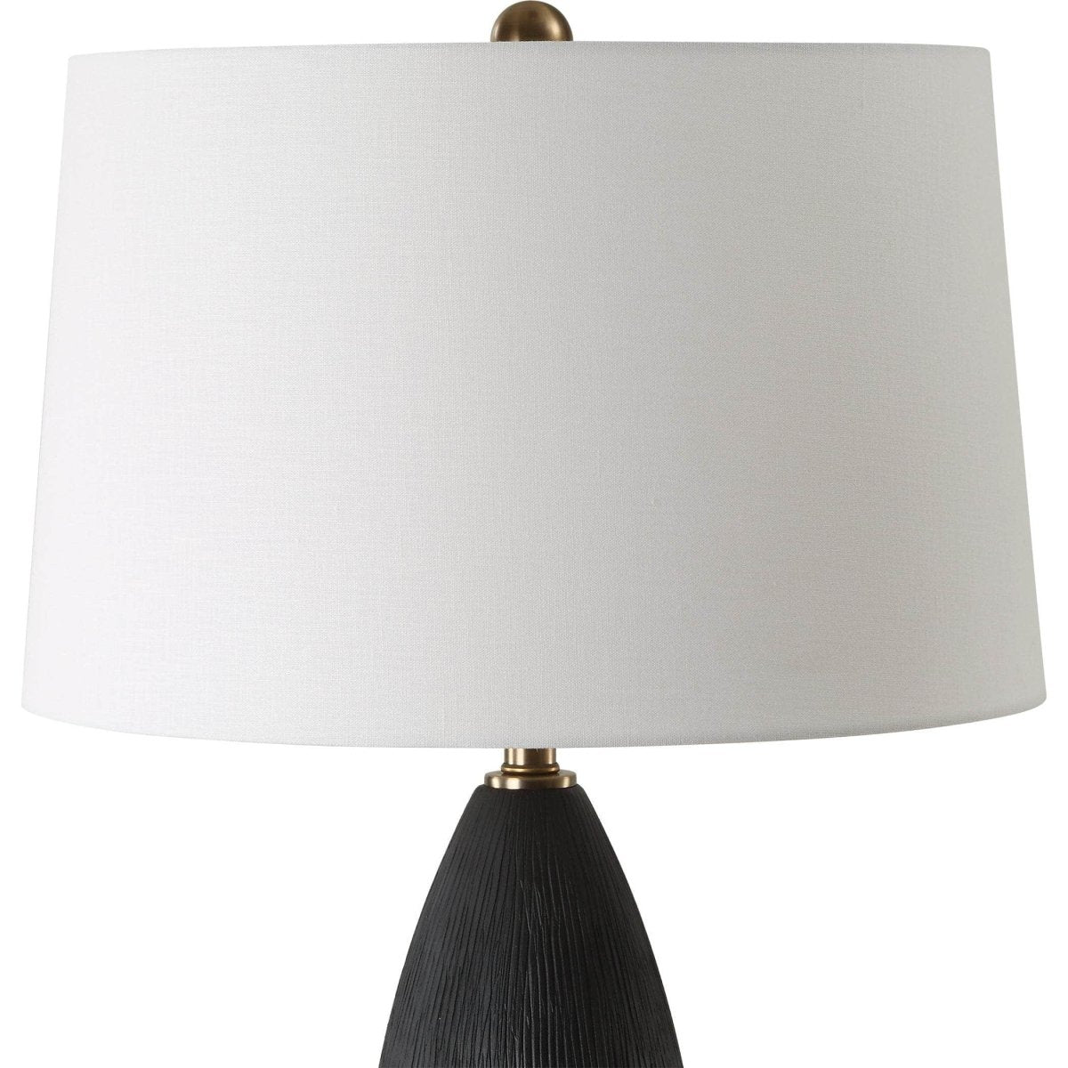 Jett Black Table Lamp - Uttermost - Table Lamps by Modest Hut