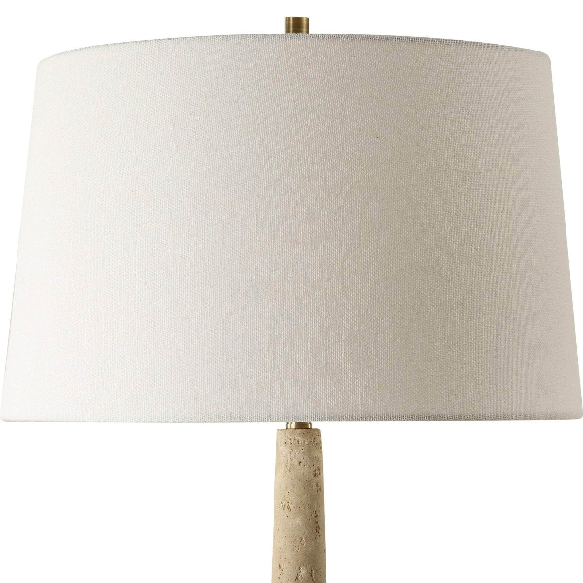 Juliet Travertine Table Lamp - Uttermost - Table Lamps by Modest Hut