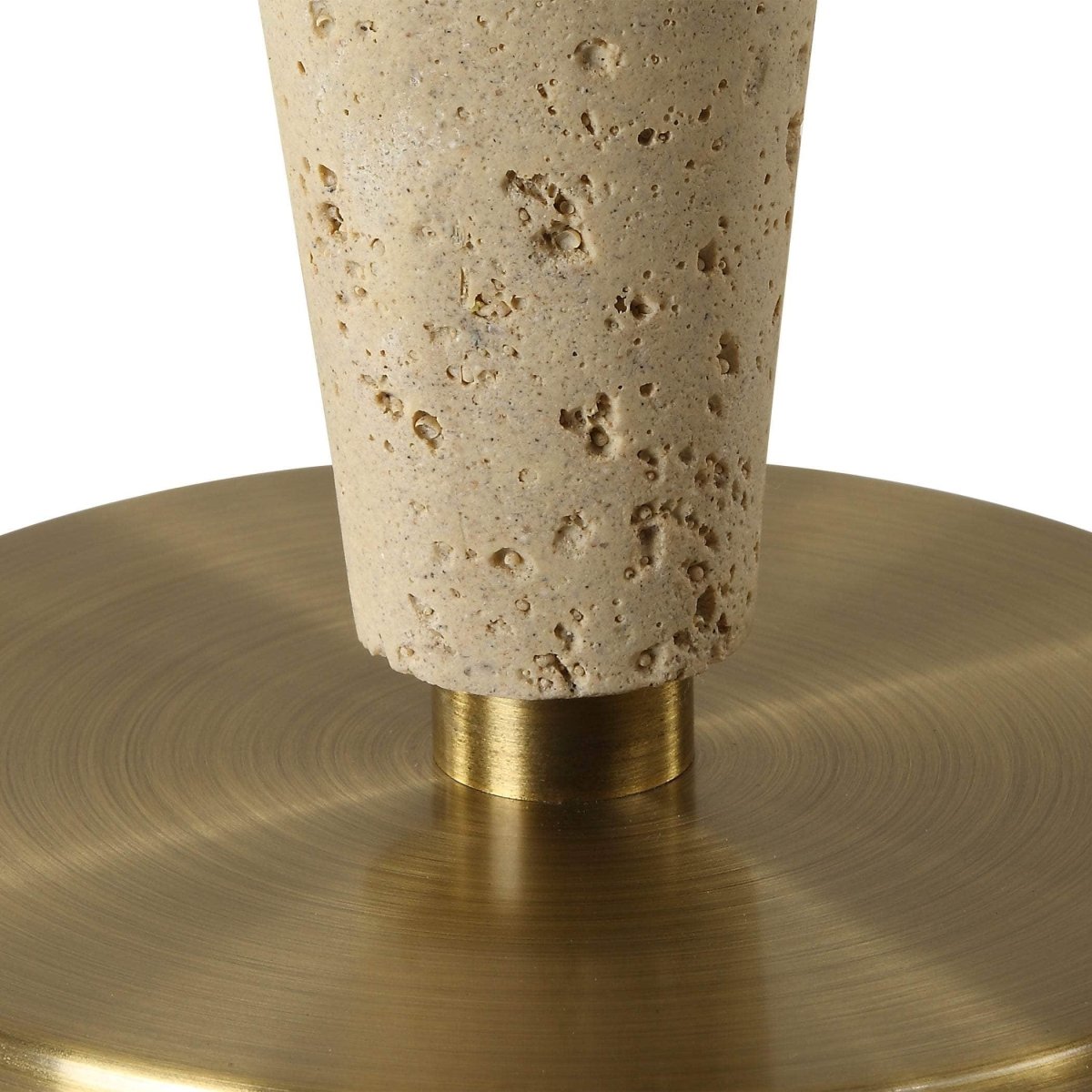 Juliet Travertine Table Lamp - Uttermost - Table Lamps by Modest Hut