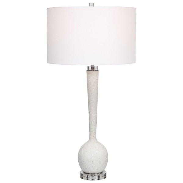 Kently White Marble Table Lamp - Uttermost - Table Lamps by Modest Hut