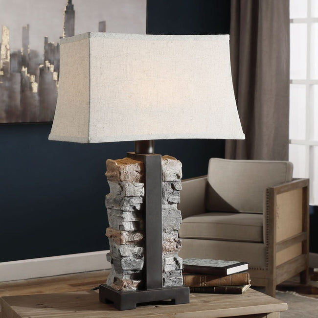 Kodiak Outdoor Table Lamp - Uttermost - Table Lamps by Modest Hut