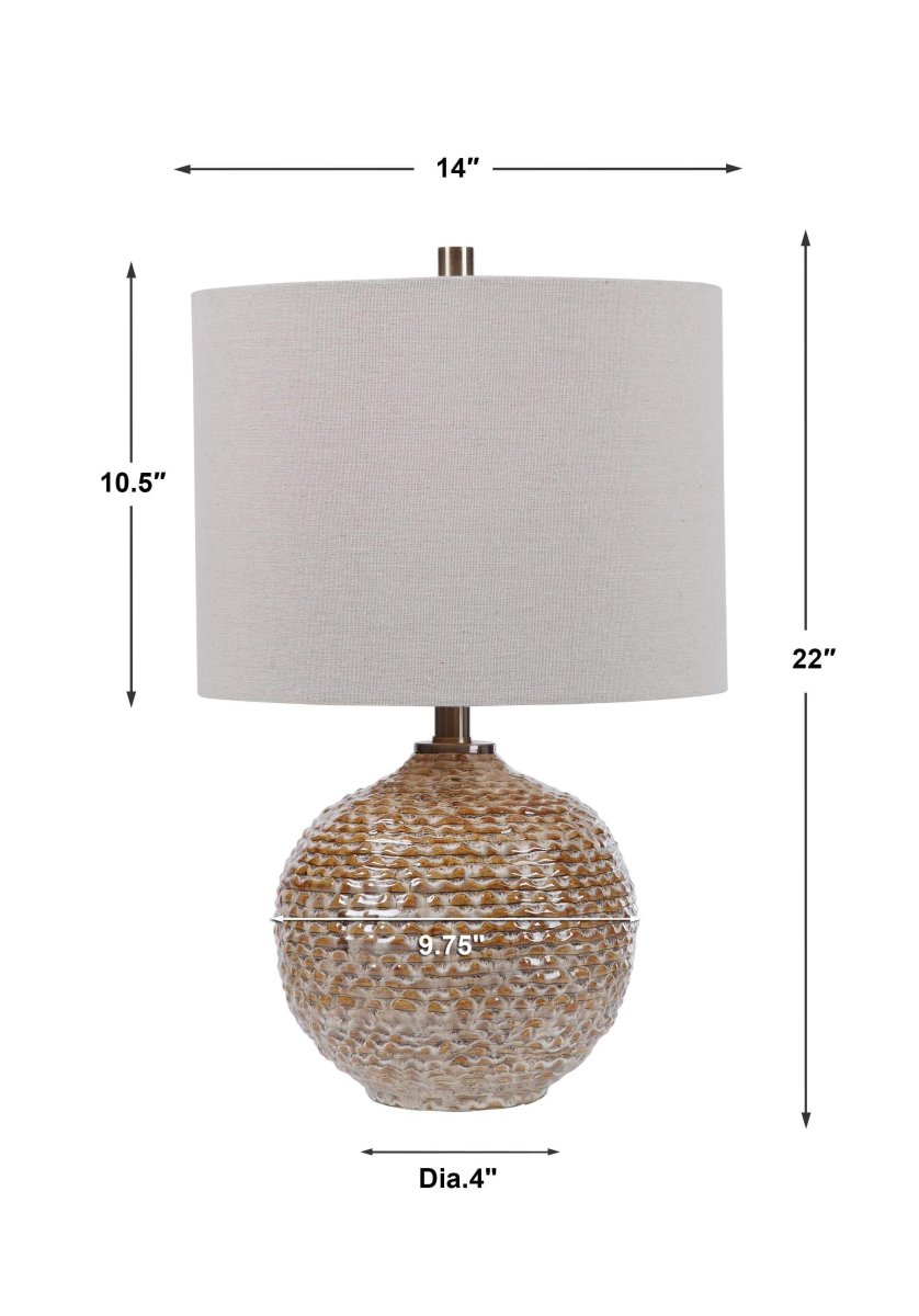 Lagos Table Lamp - Uttermost - Table Lamps by Modest Hut