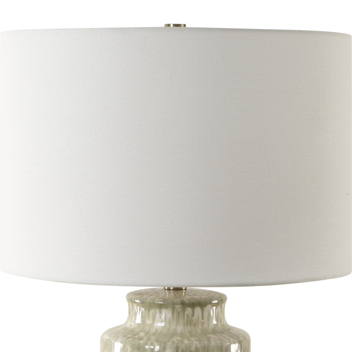 Laurel Sage Ceramic Table Lamp - Uttermost - Table Lamps by Modest Hut