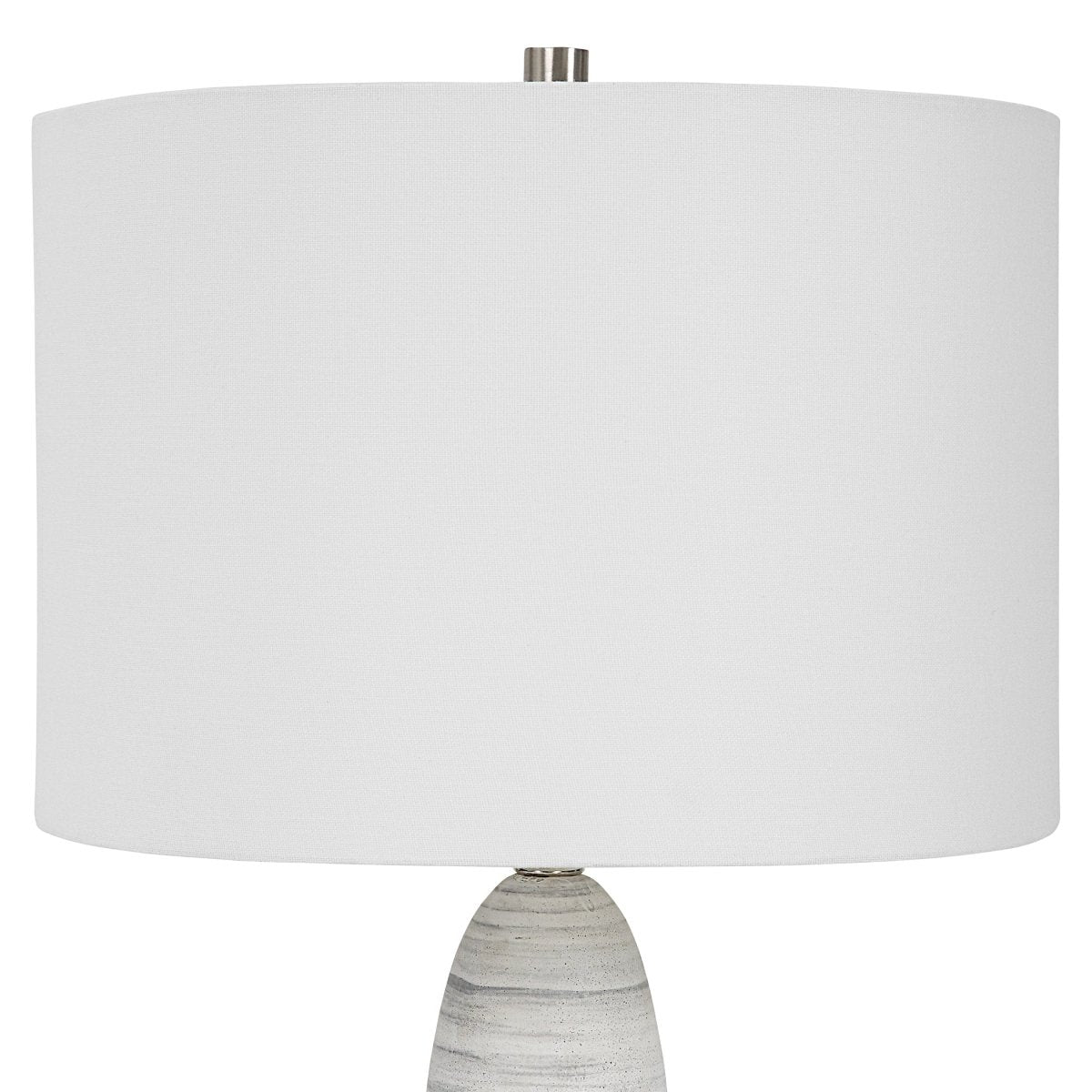 Levadia Matte White Table Lamp - Uttermost - Table Lamps by Modest Hut