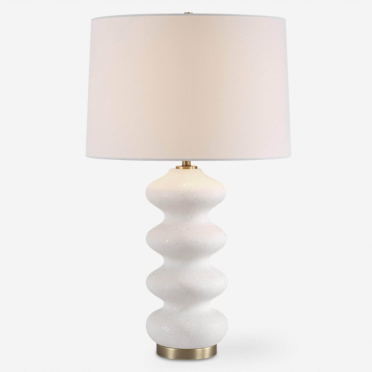 Liora White Table Lamp - Uttermost - Table Lamps by Modest Hut