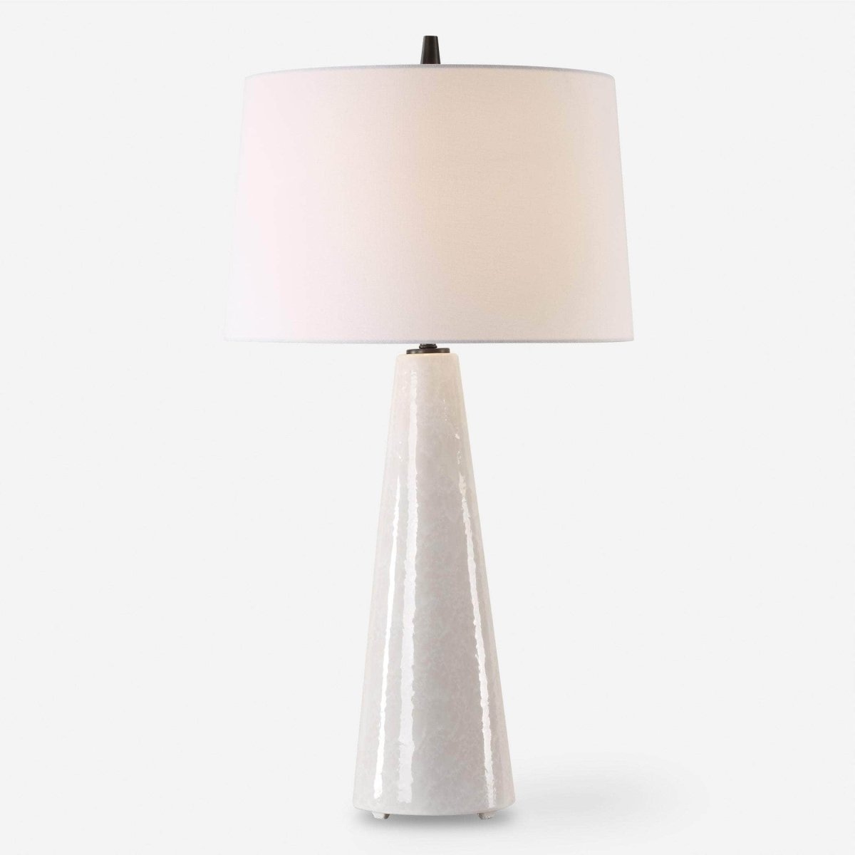 Loire Ivory Glaze Table Lamp - Uttermost - Table Lamps by Modest Hut