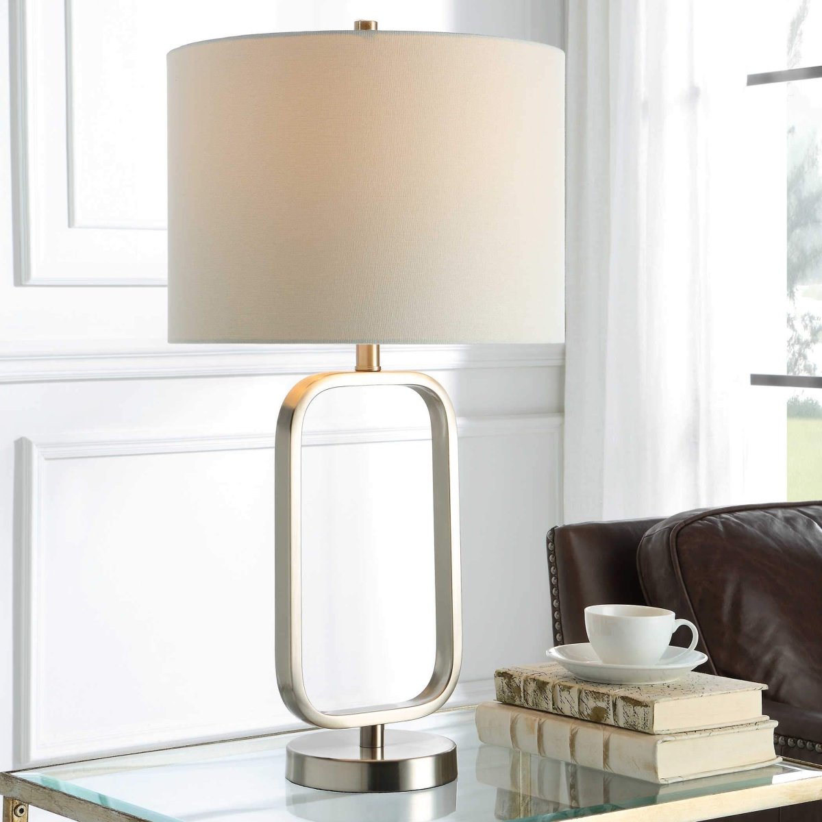 Luna Table Lamp - Uttermost - Table Lamps by Modest Hut