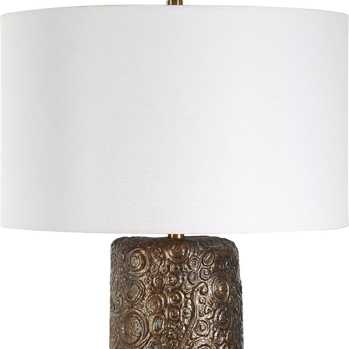 Malaga Brass Table Lamp - Uttermost - Table Lamps by Modest Hut