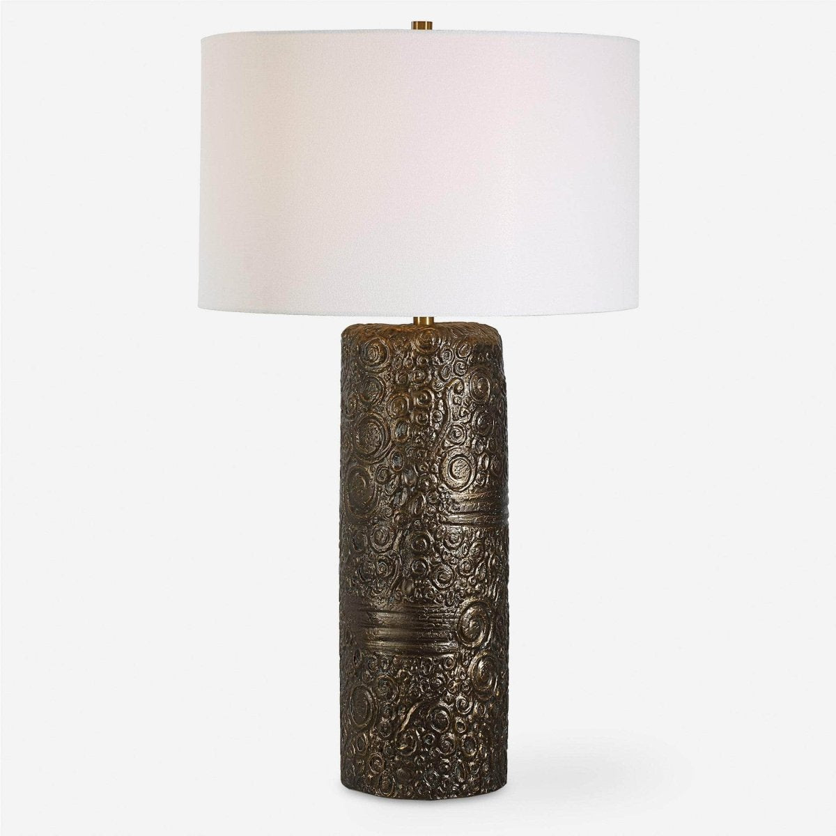 Malaga Brass Table Lamp - Uttermost - Table Lamps by Modest Hut