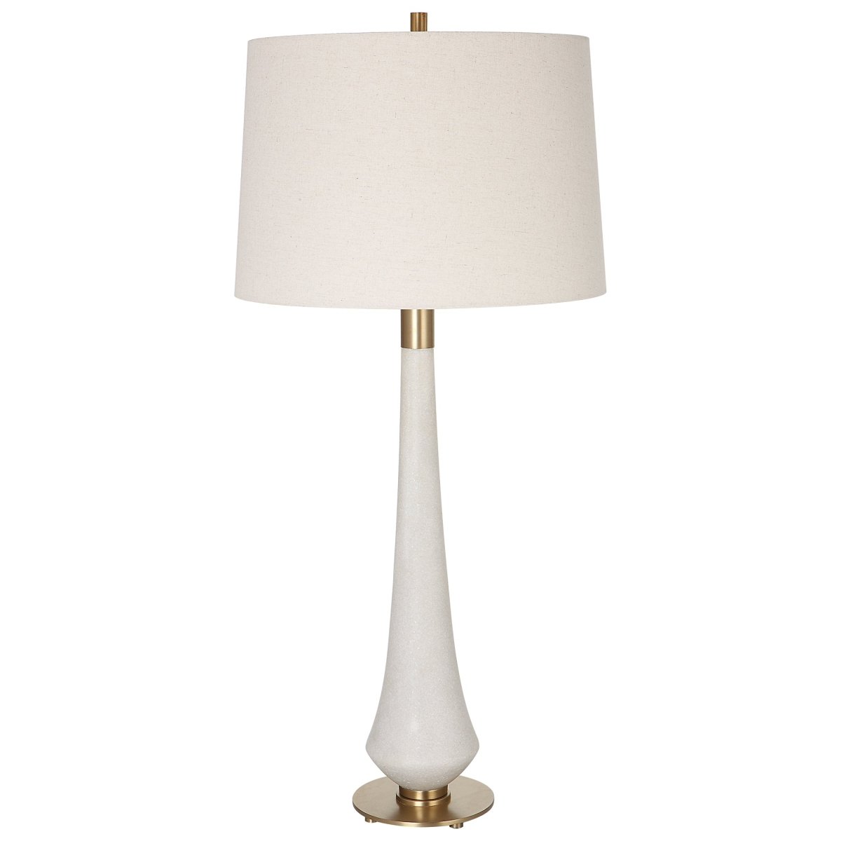 Marille Ivory Stone Table Lamp - Uttermost - Table Lamps by Modest Hut