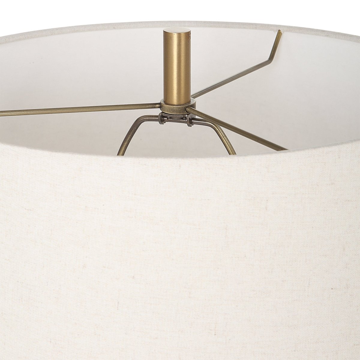 Marille Ivory Stone Table Lamp - Uttermost - Table Lamps by Modest Hut