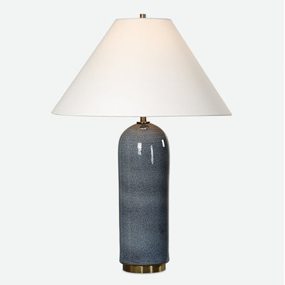 Mayetta Deep Blue Table Lamp - Uttermost - Table Lamps by Modest Hut