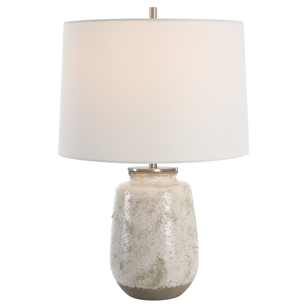 Medan Taupe & Gray Table Lamp - Uttermost - Table Lamps by Modest Hut