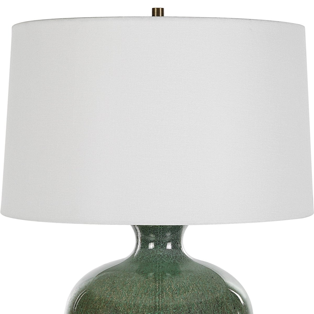 Nataly Aged Green Table Lamp - Uttermost - Table Lamps by Modest Hut