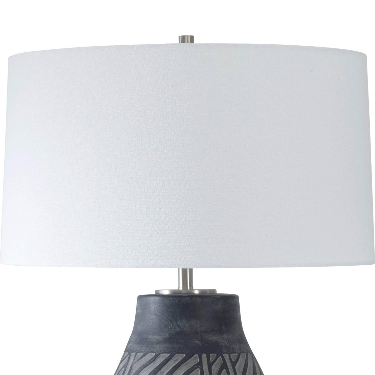 Natchez Charcoal Table Lamp - Uttermost - Table Lamps by Modest Hut