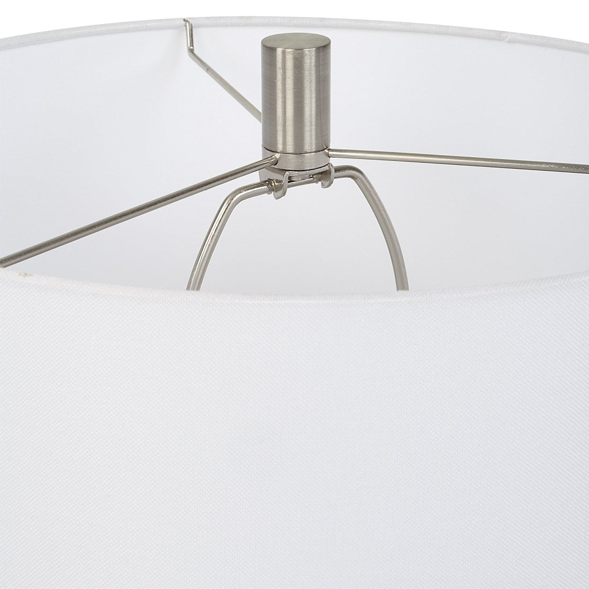 Navy and White Coastal Ceramic Table Lamp - Uttermost - Table Lamps by Modest Hut