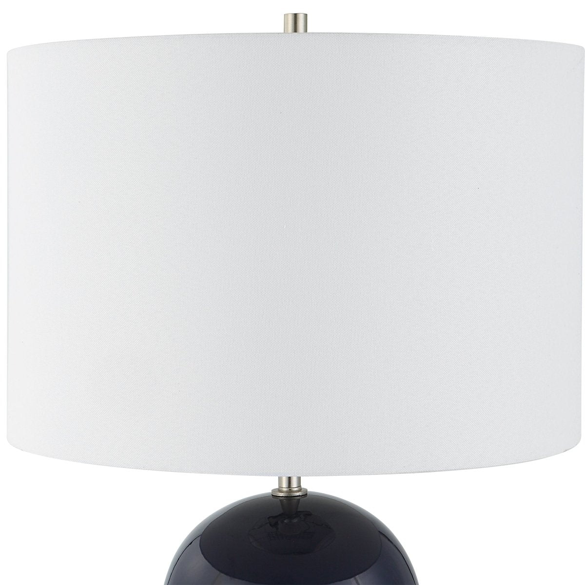 Navy Ceramic Dome Table Lamp - Uttermost - Table Lamps by Modest Hut