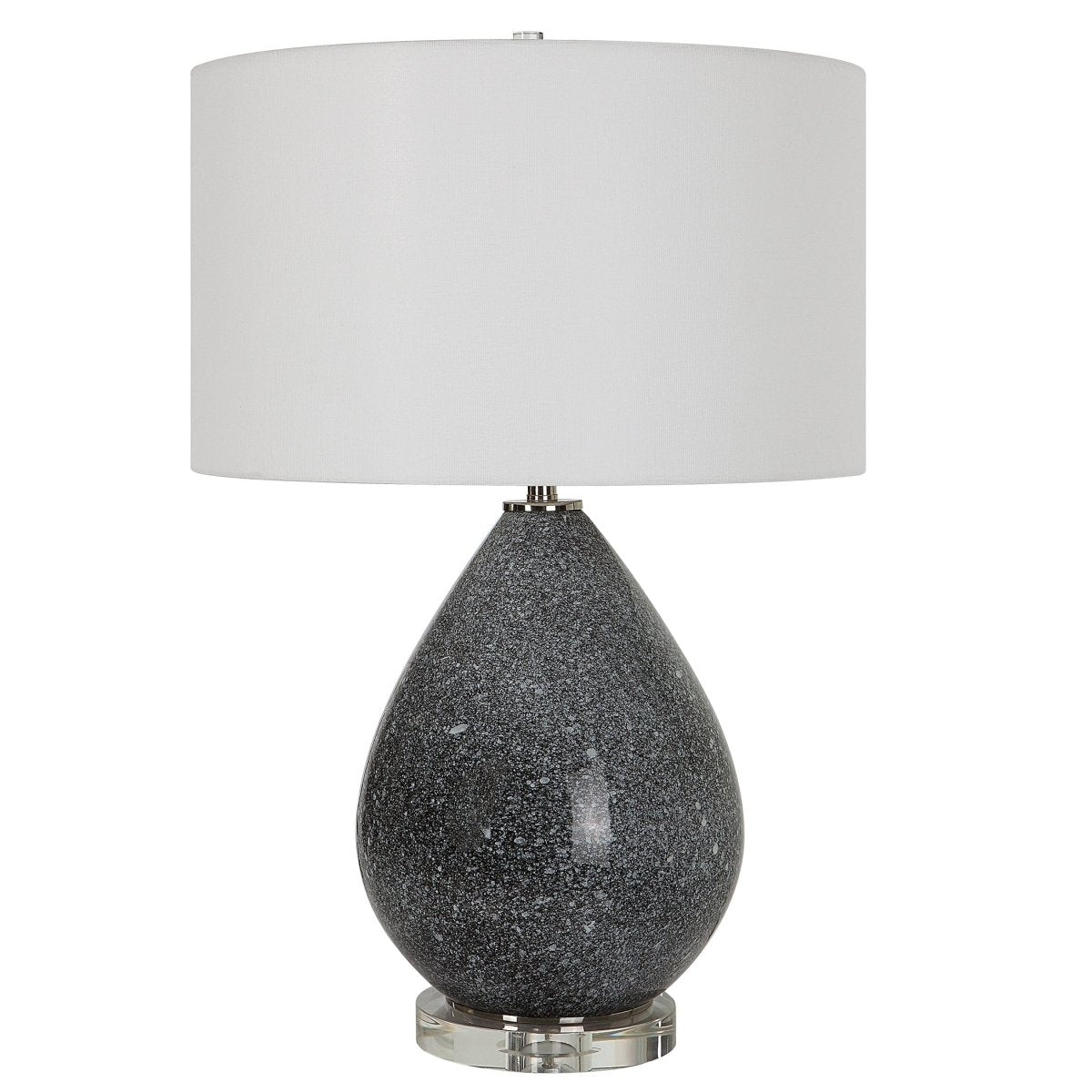 Nebula Speckled Glaze Table Lamp - Uttermost - Table Lamps by Modest Hut