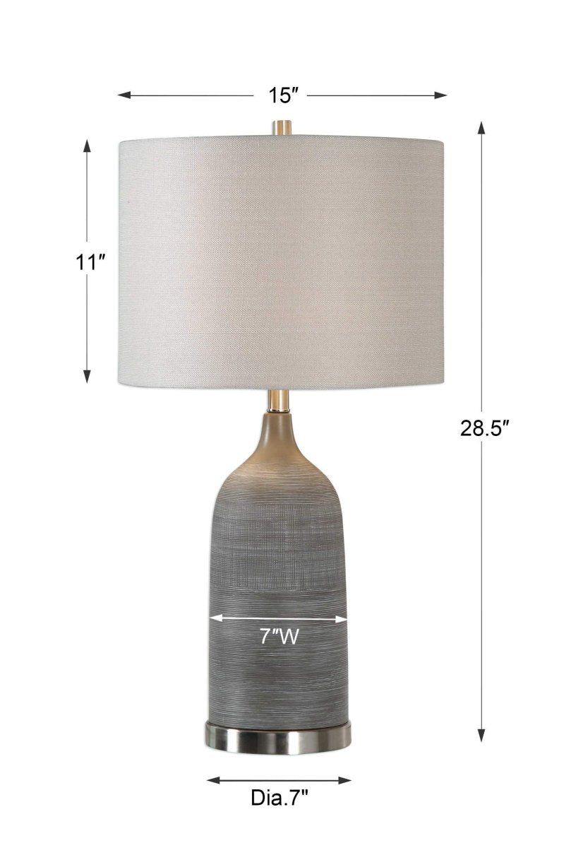 Oliva Table Lamp - Uttermost - Table Lamps by Modest Hut