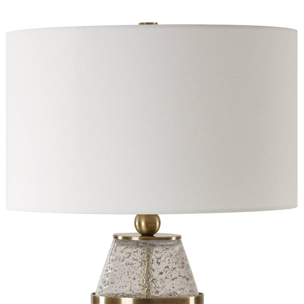 Out Of Time Seeded Glass Table Lamp - Uttermost - Table Lamps by Modest Hut