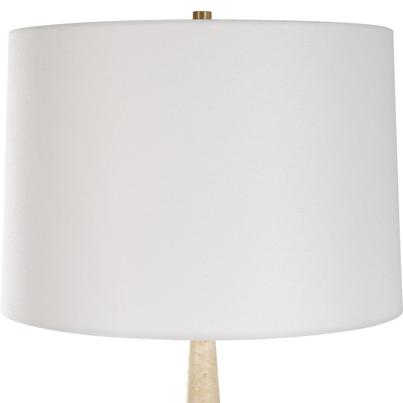 Palu Travertine Table Lamp - Uttermost - Table Lamps by Modest Hut