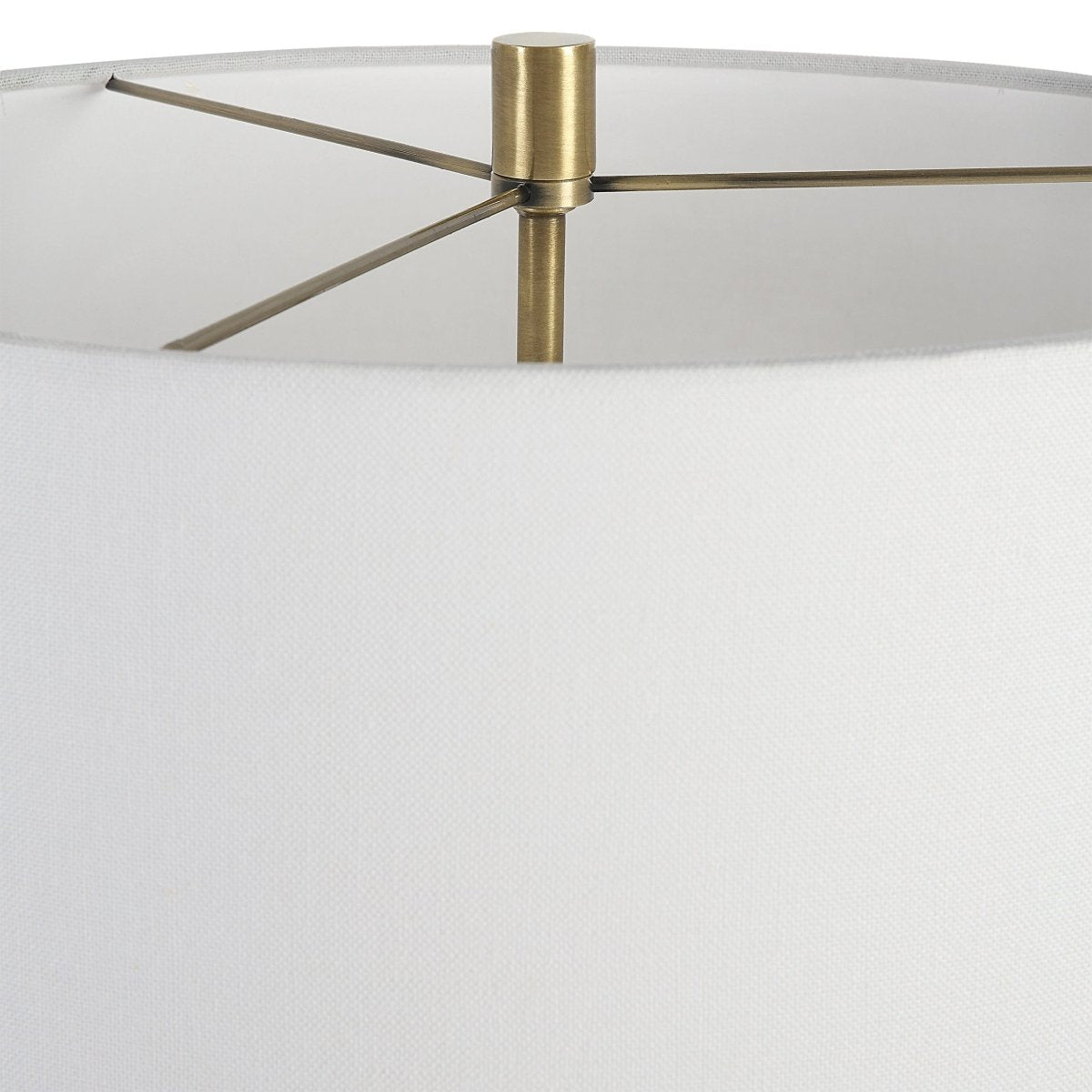 Pantheon Brass Rod Table Lamp - Uttermost - Table Lamps by Modest Hut