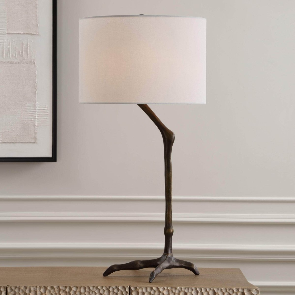 Perch Bird - Leg Table Lamp - Uttermost - Table Lamps by Modest Hut