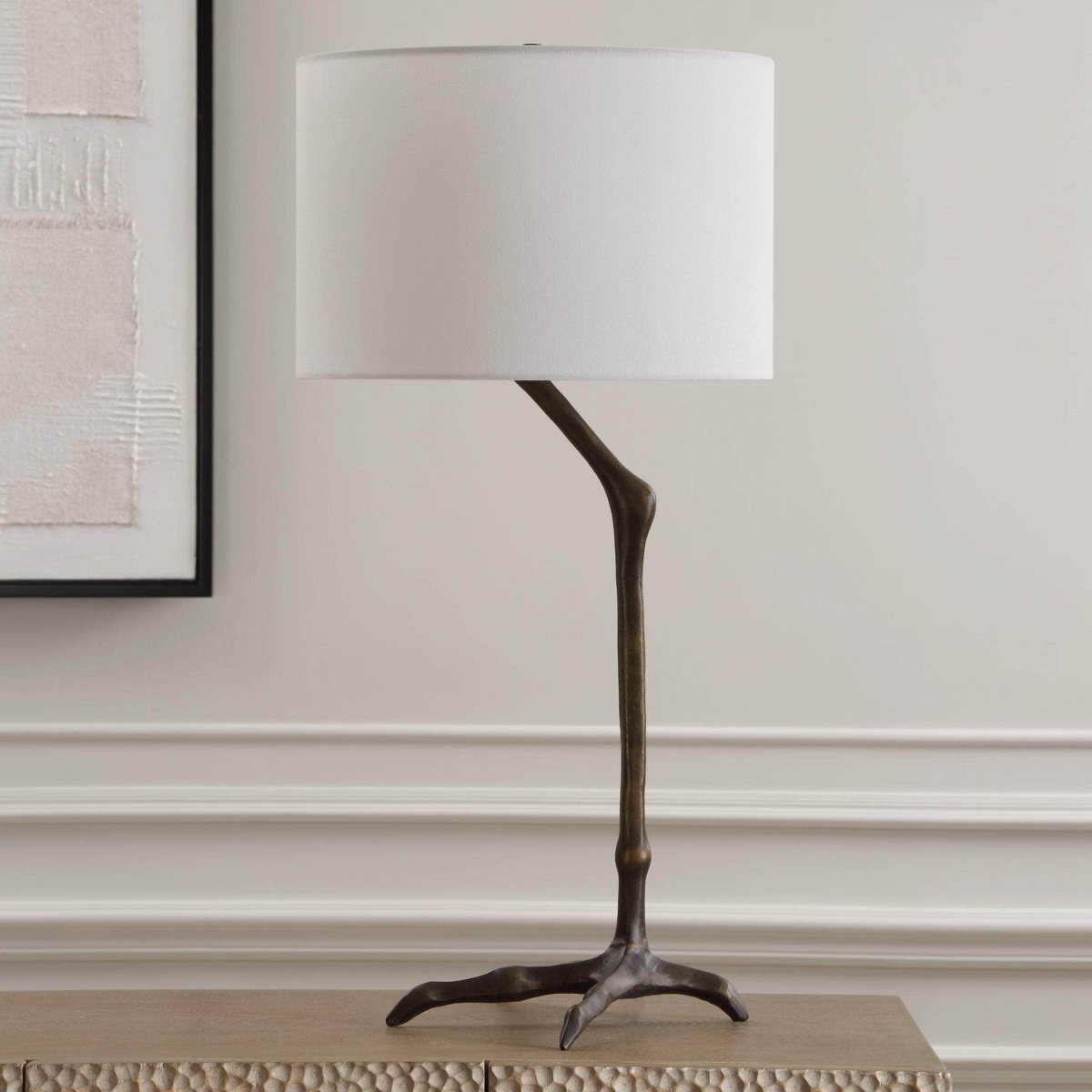 Perch Bird - Leg Table Lamp - Uttermost - Table Lamps by Modest Hut