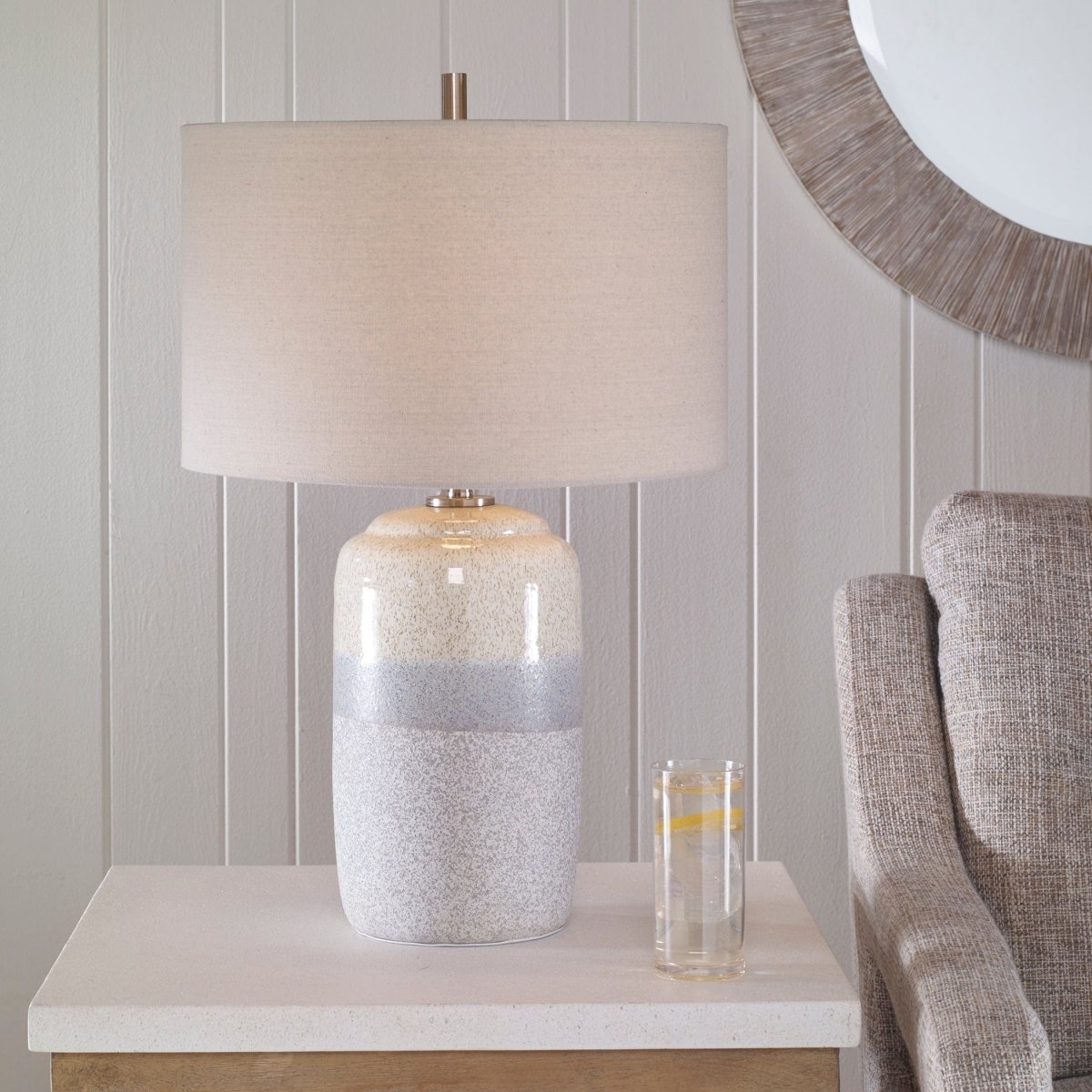 Pinpoint Specked Table Lamp - Uttermost - Table Lamps by Modest Hut