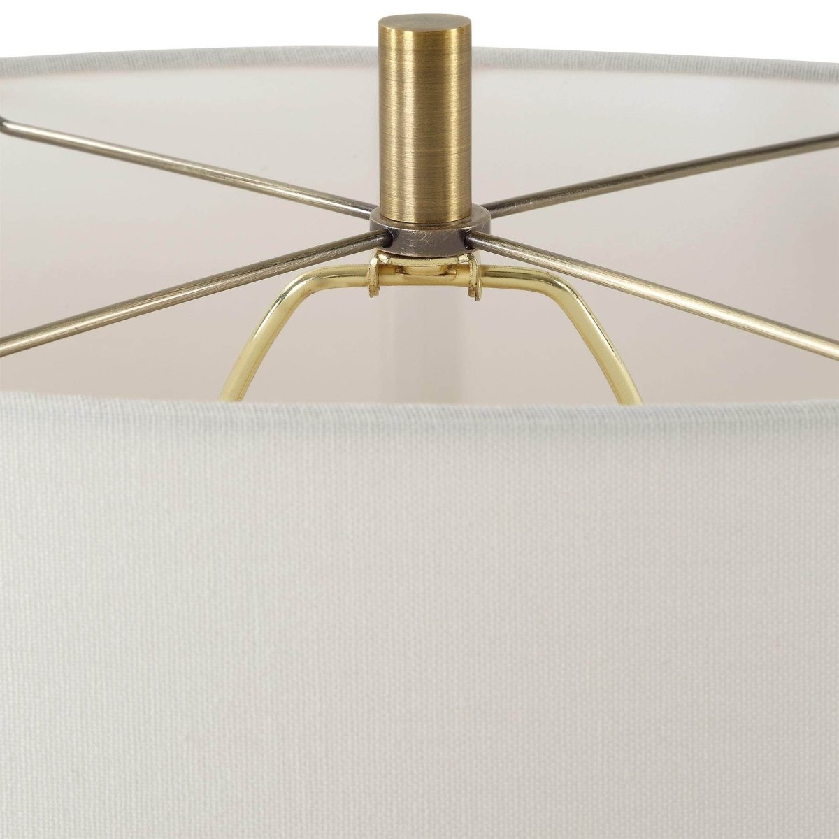 Promenade White Table Lamp - Uttermost - Table Lamps by Modest Hut