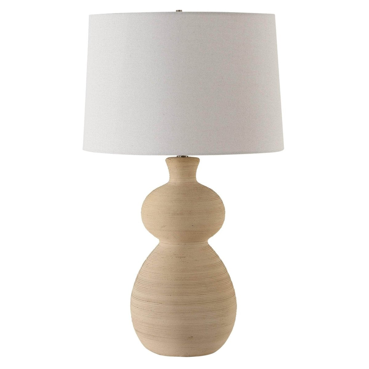 Pueblo Fired Clay Table Lamp - Uttermost - Table Lamps by Modest Hut