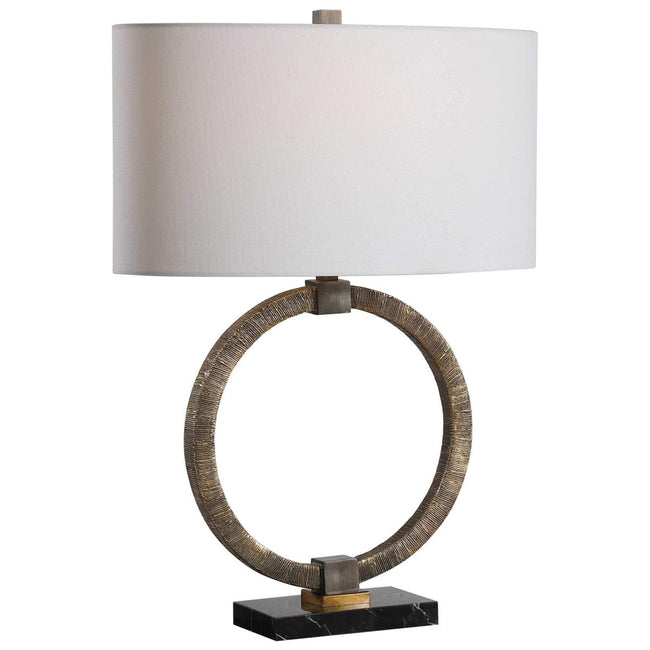 Relic Aged Gold Table Lamp - Uttermost - Table Lamps by Modest Hut