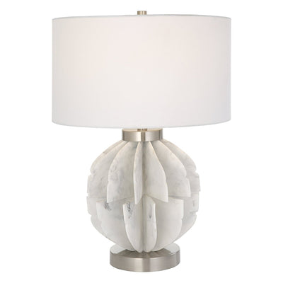 Repetition White Marble Table Lamp - Uttermost - Table Lamps by Modest Hut