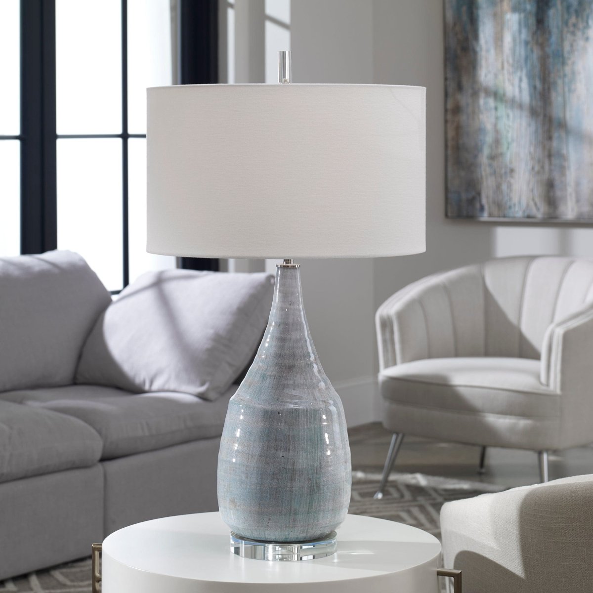 Rialta Coastal Table Lamp - Uttermost - Table Lamps by Modest Hut