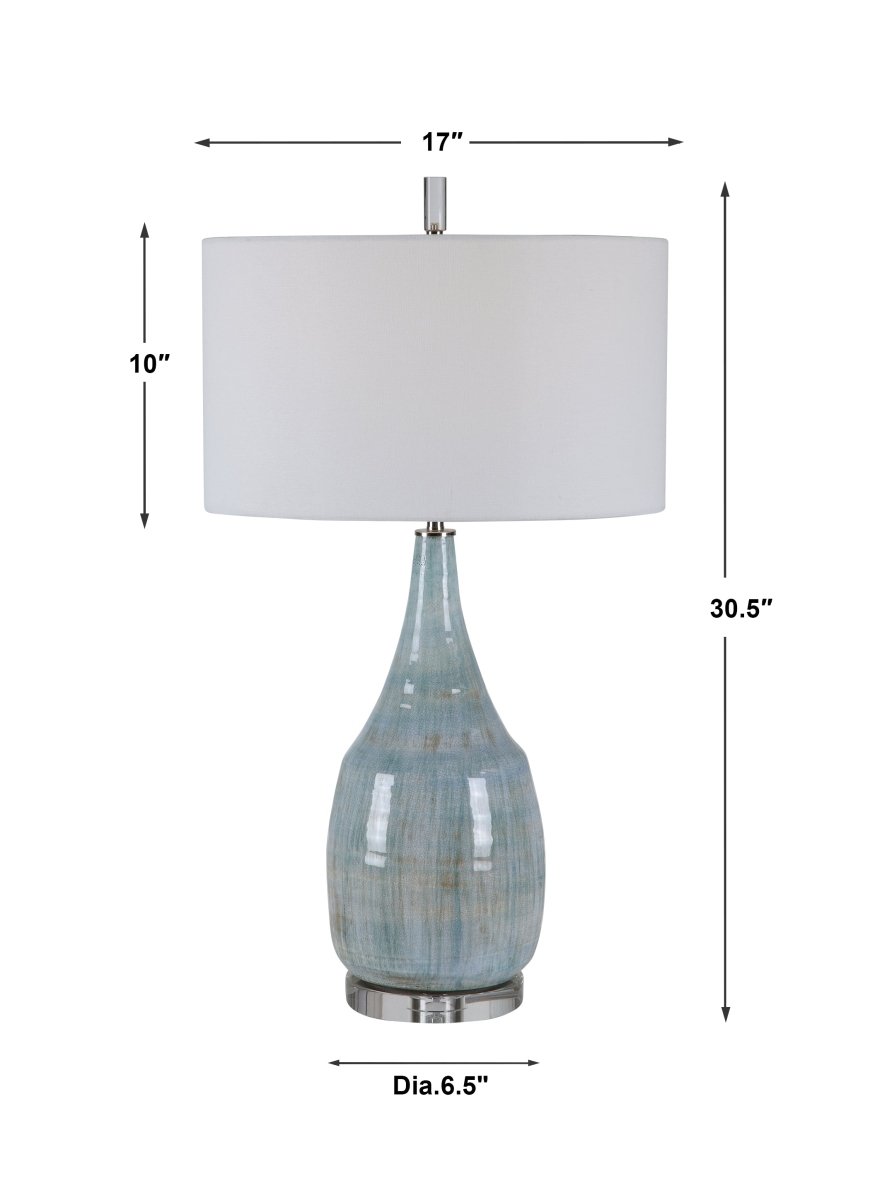 Rialta Coastal Table Lamp - Uttermost - Table Lamps by Modest Hut