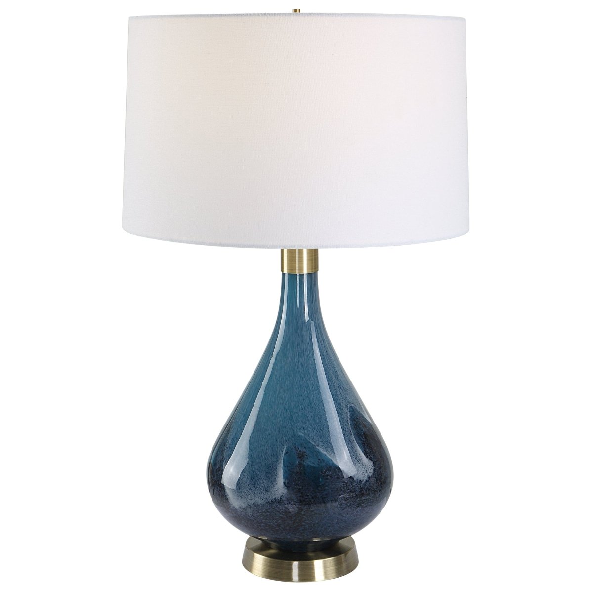 Riviera Art Glass Table Lamp - Uttermost - Table Lamps by Modest Hut