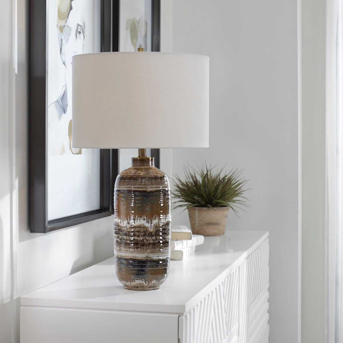 Roan Artisian Table Lamp - Uttermost - Table Lamps by Modest Hut