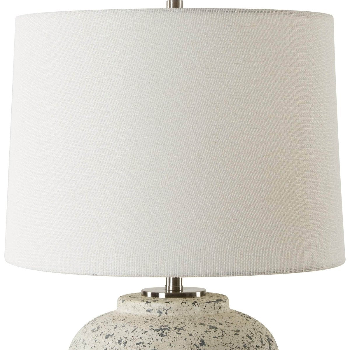 Rupture Aged Ivory Table Lamp - Uttermost - Table Lamps by Modest Hut