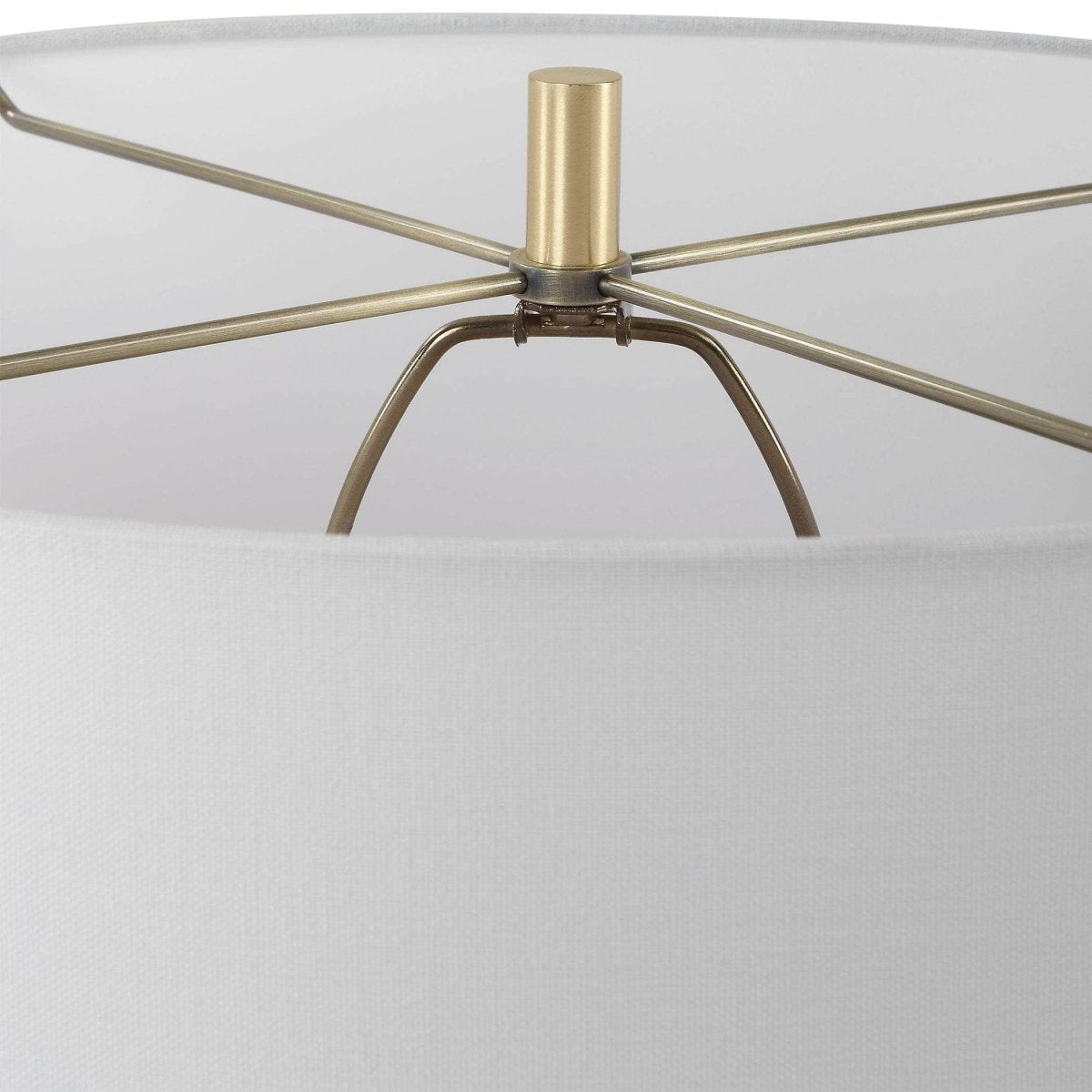 Saylor White Table Lamp - Uttermost - Table Lamps by Modest Hut