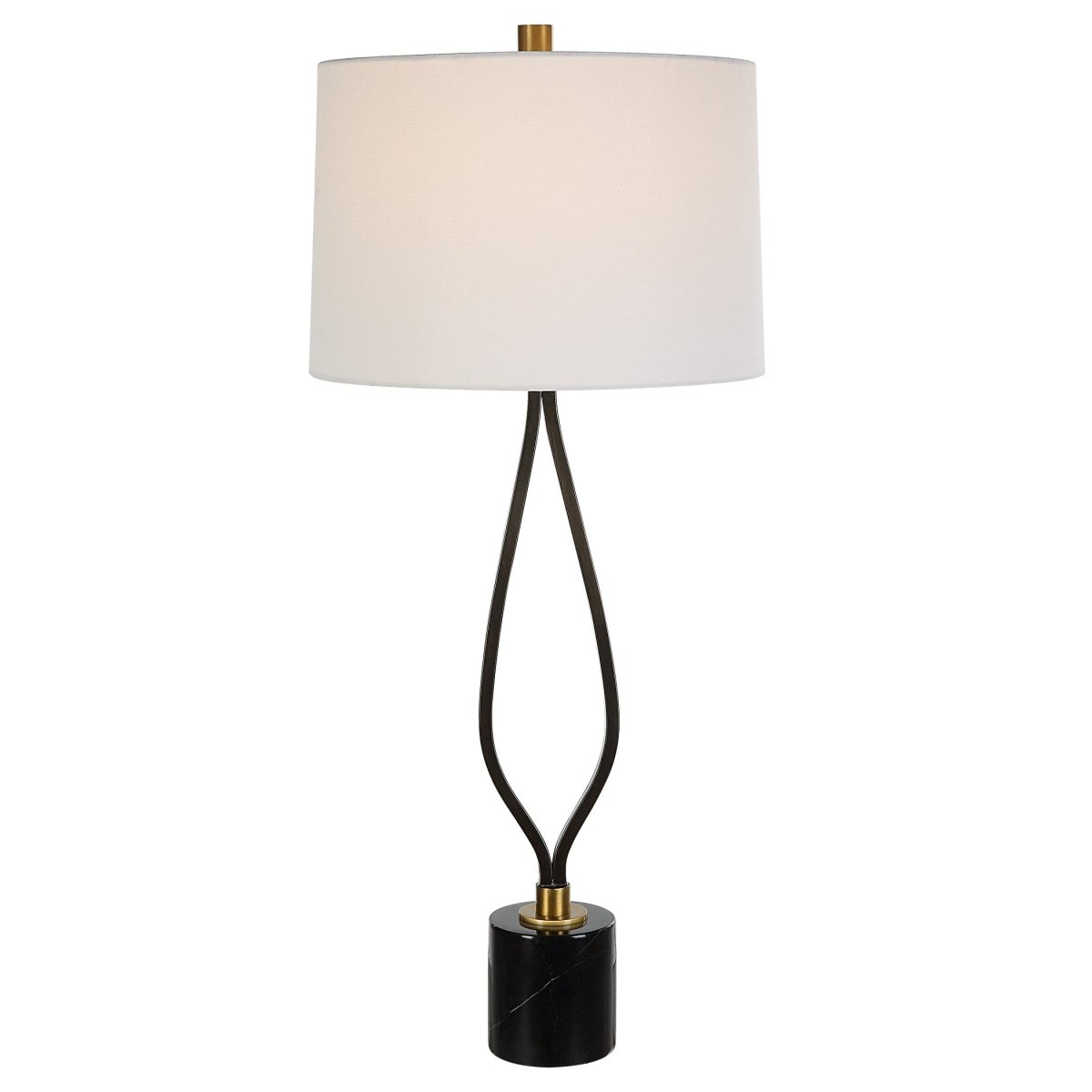 Separate Paths Iron Table Lamp - Uttermost - Table Lamps by Modest Hut